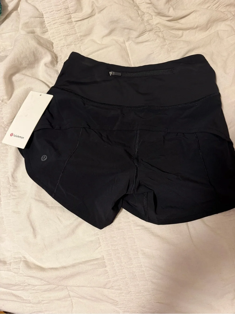 lululemon Black High-Rise Athletic Shorts